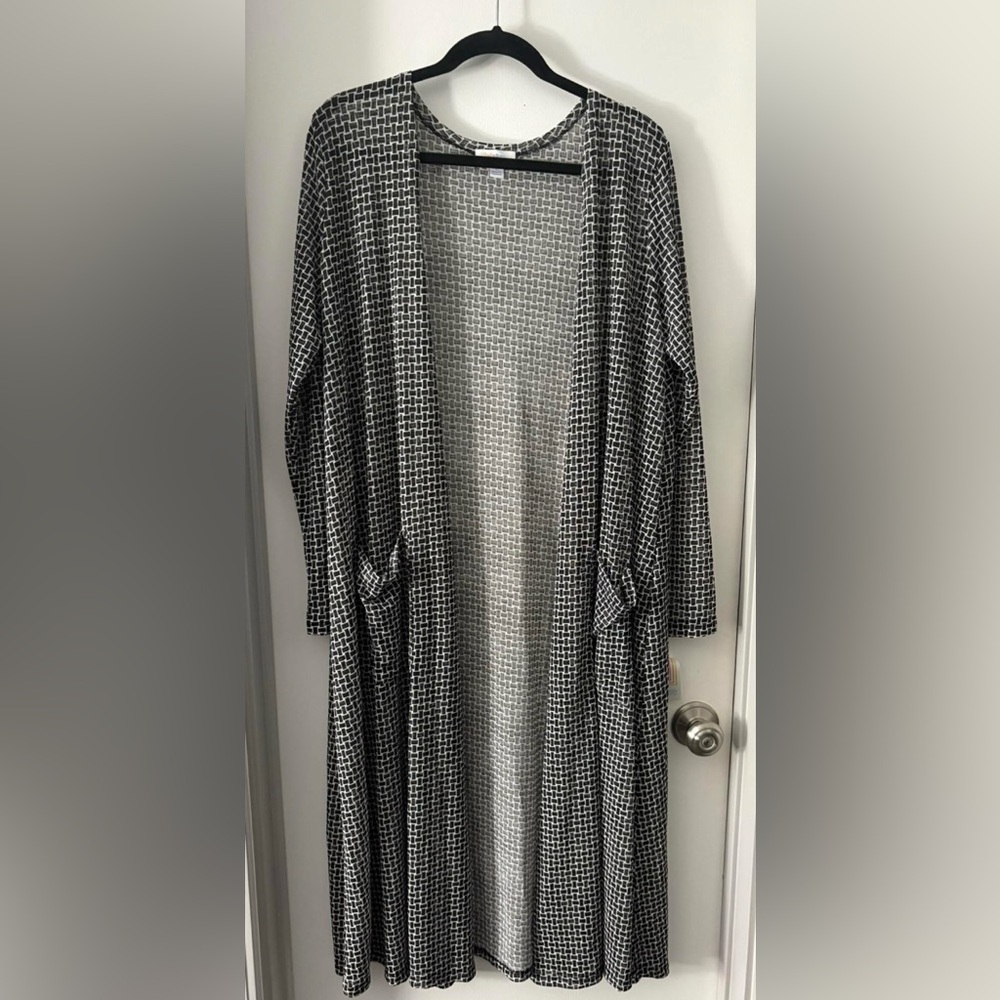 New with tags Lularoe Sarah long cardigan - size L , Large